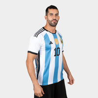 Thumbnail for Argentina 22/23 Men Home Jersey MESSI 10 World Cup Patch