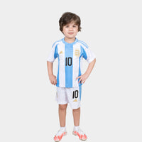 Thumbnail for Messi Argentina 24/25 Kids Home Kit