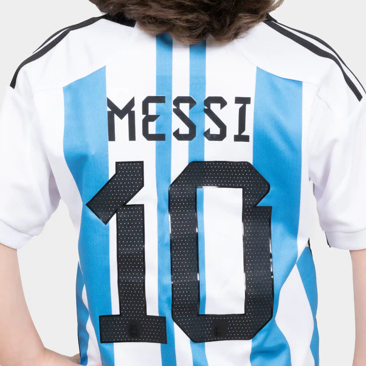 Kit domicile enfant Messi 3 étoiles Argentine 22/23