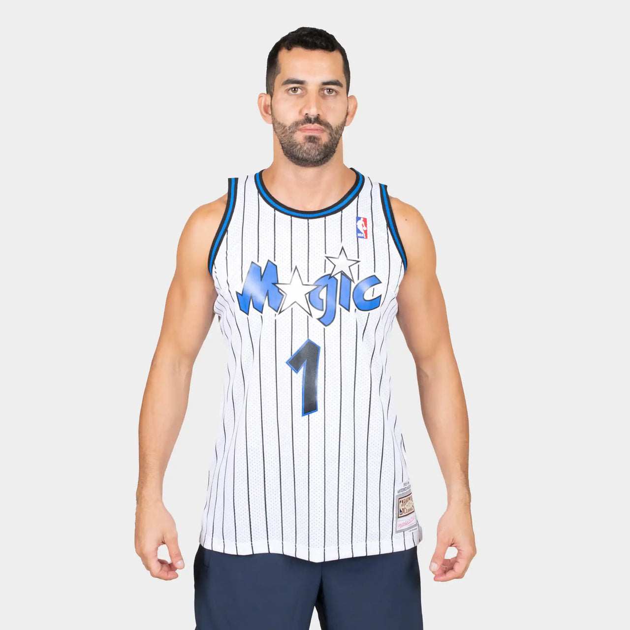 Maillot Hardaway Orlando Magic Swingman blanc