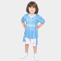 Thumbnail for Manchester City 23/24 Kids Home Kit