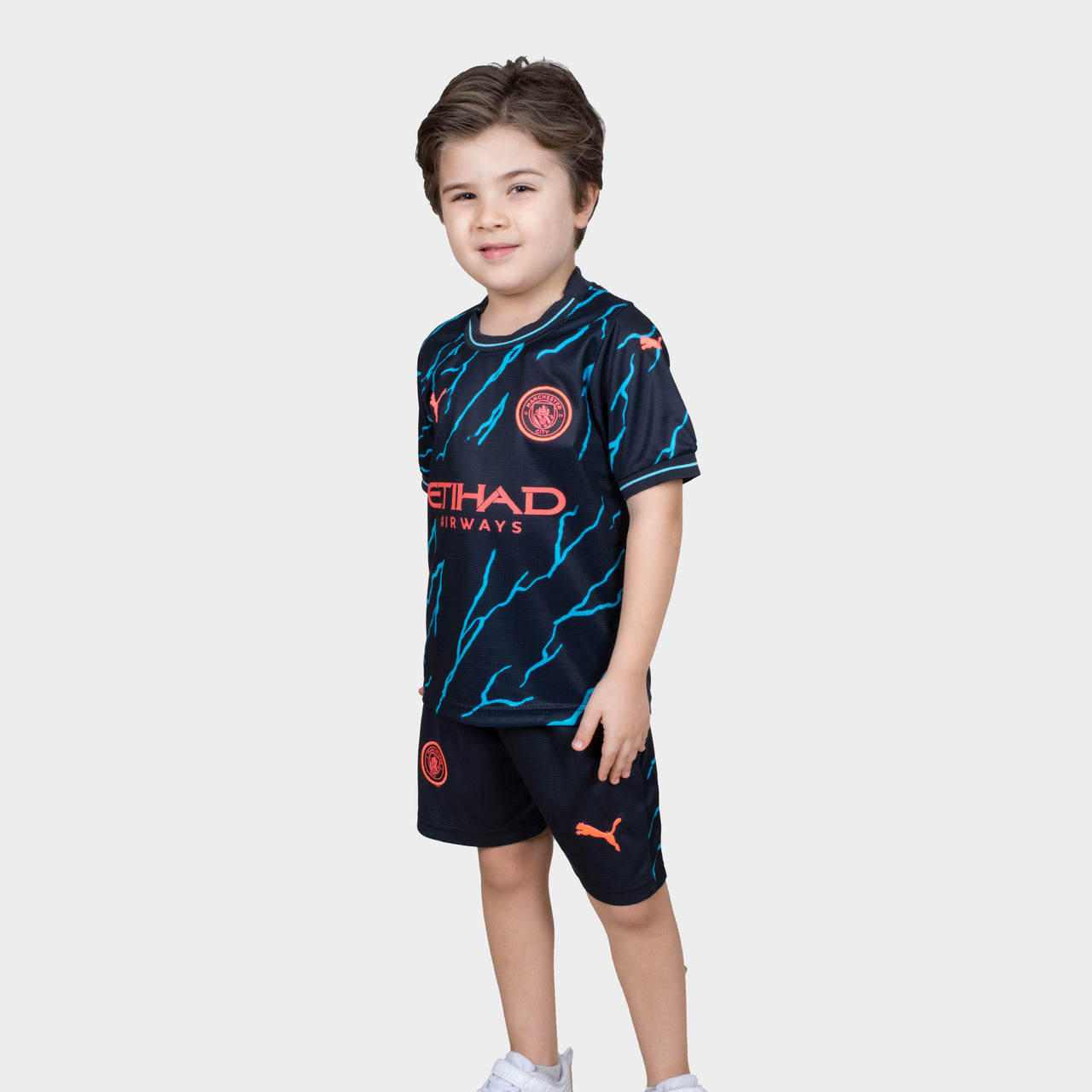 Maillot Troisième Enfant Manchester City 23/24