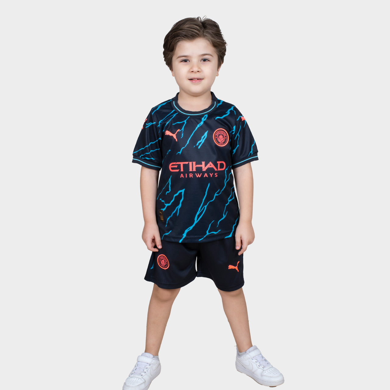 Maillot Troisième Enfant Manchester City 23/24