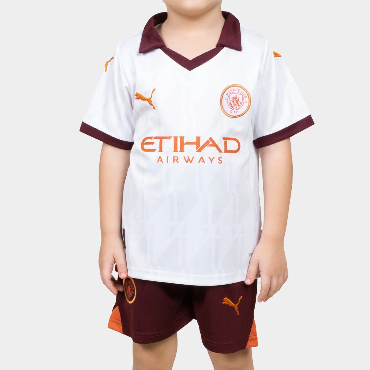 Kit extérieur enfant Manchester City 23/24