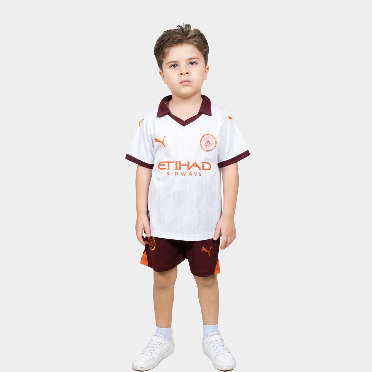 Kit extérieur enfant Manchester City 23/24