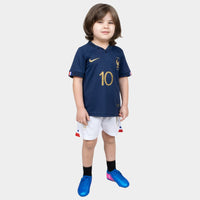 Thumbnail for Mbappé France 22-23 Kit Domicile Enfants