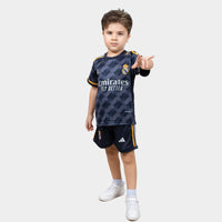 Thumbnail for Real Madrid 23/24 Kids Away Kit