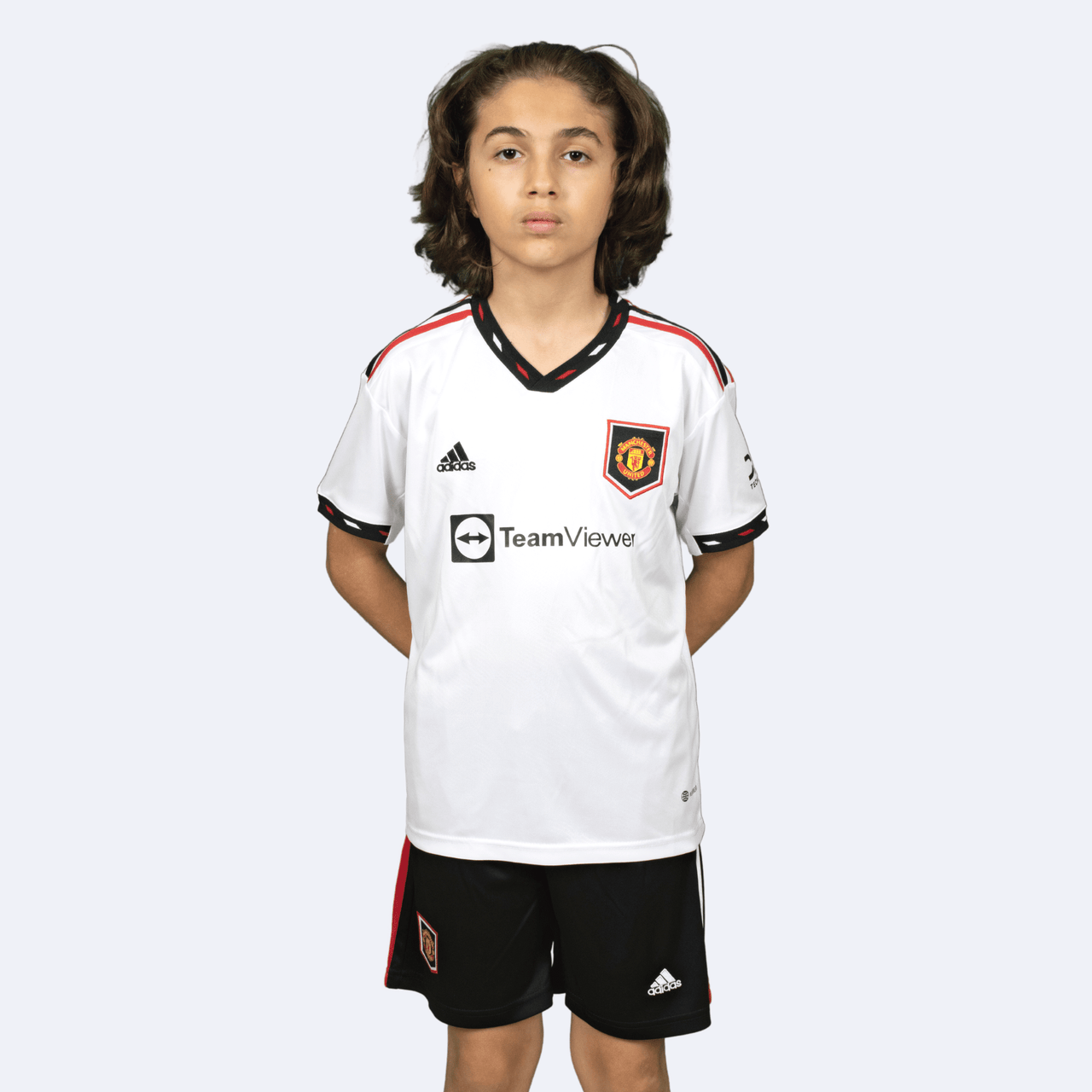 Kit extérieur enfant Manchester United 22/23