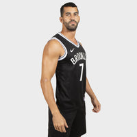Thumbnail for Brooklyn Nets Kyrie Irving Noir 20/21 Maillot de joueur Swingman