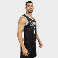 Thumbnail for Brooklyn Nets Kyrie Irving Noir 20/21 Maillot de joueur Swingman