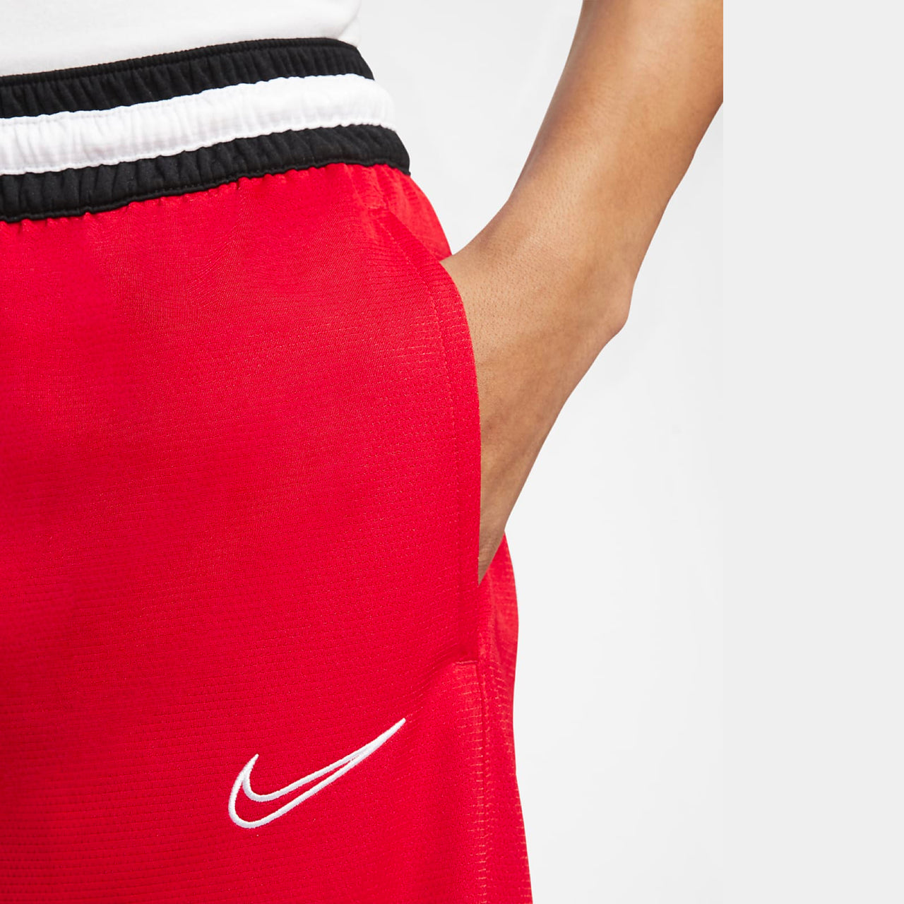 Basketball Dry-Fit Men Red Short