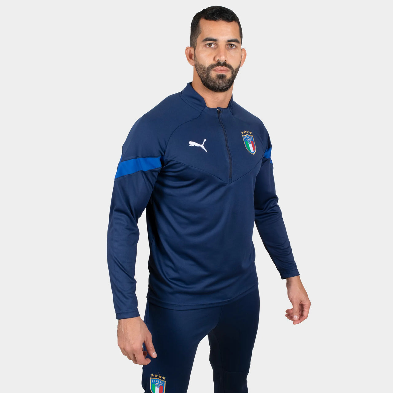 Survêtement Italie 22/23 Homme Bleu Foncé