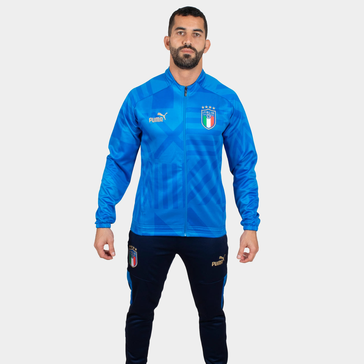 Survêtement Italie 22/23 Homme Bleu