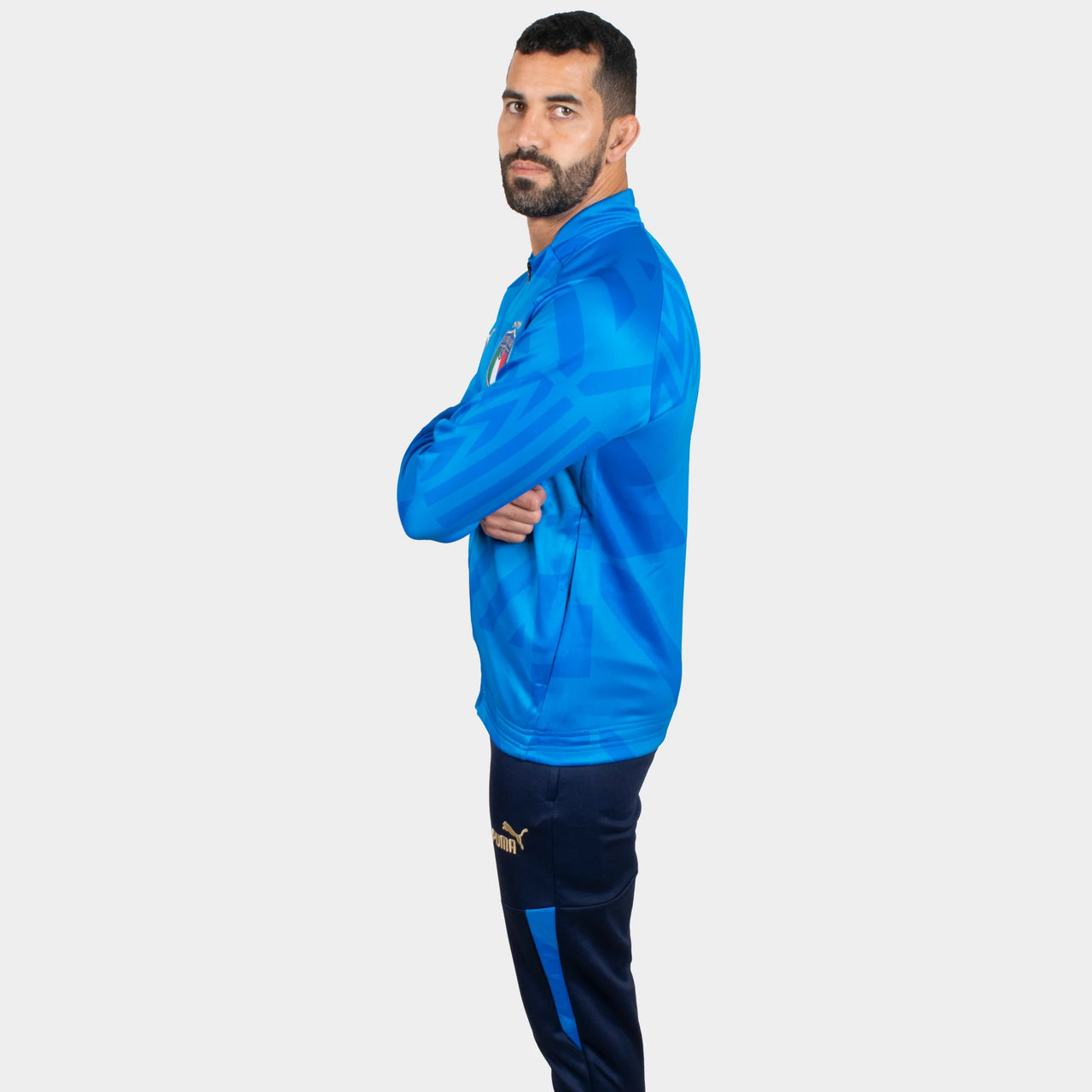 Survêtement Italie 22/23 Homme Bleu