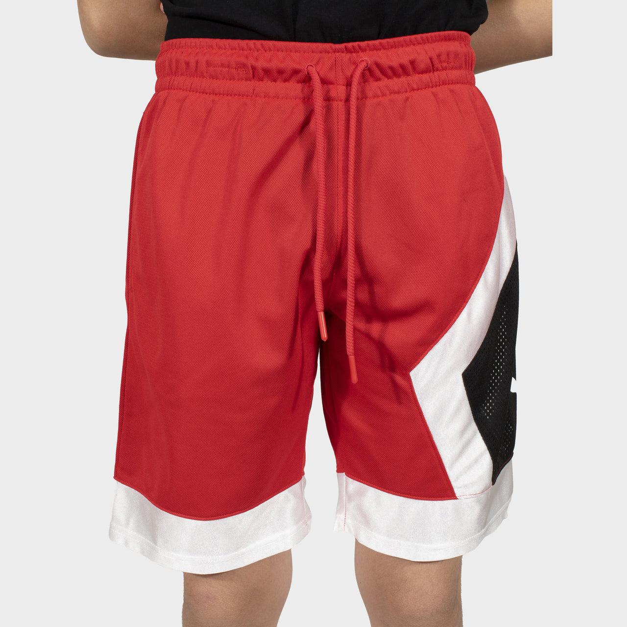Men Jordan Red Mesh Basketball Short