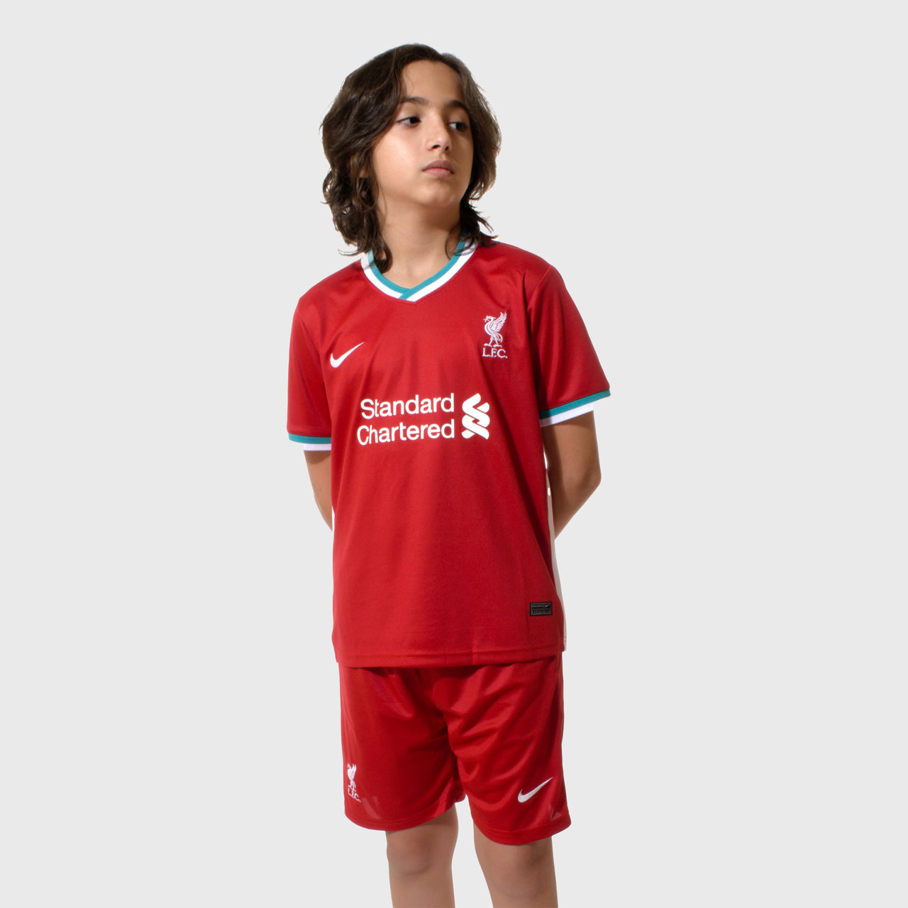 Kit domicile enfant Liverpool 20/21