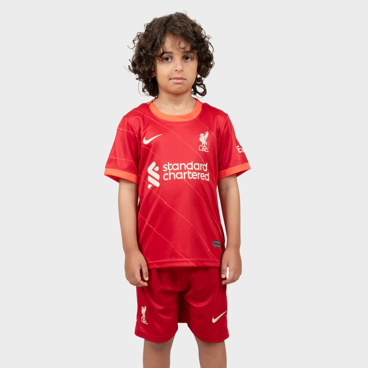 Kit domicile enfant Liverpool 21/22
