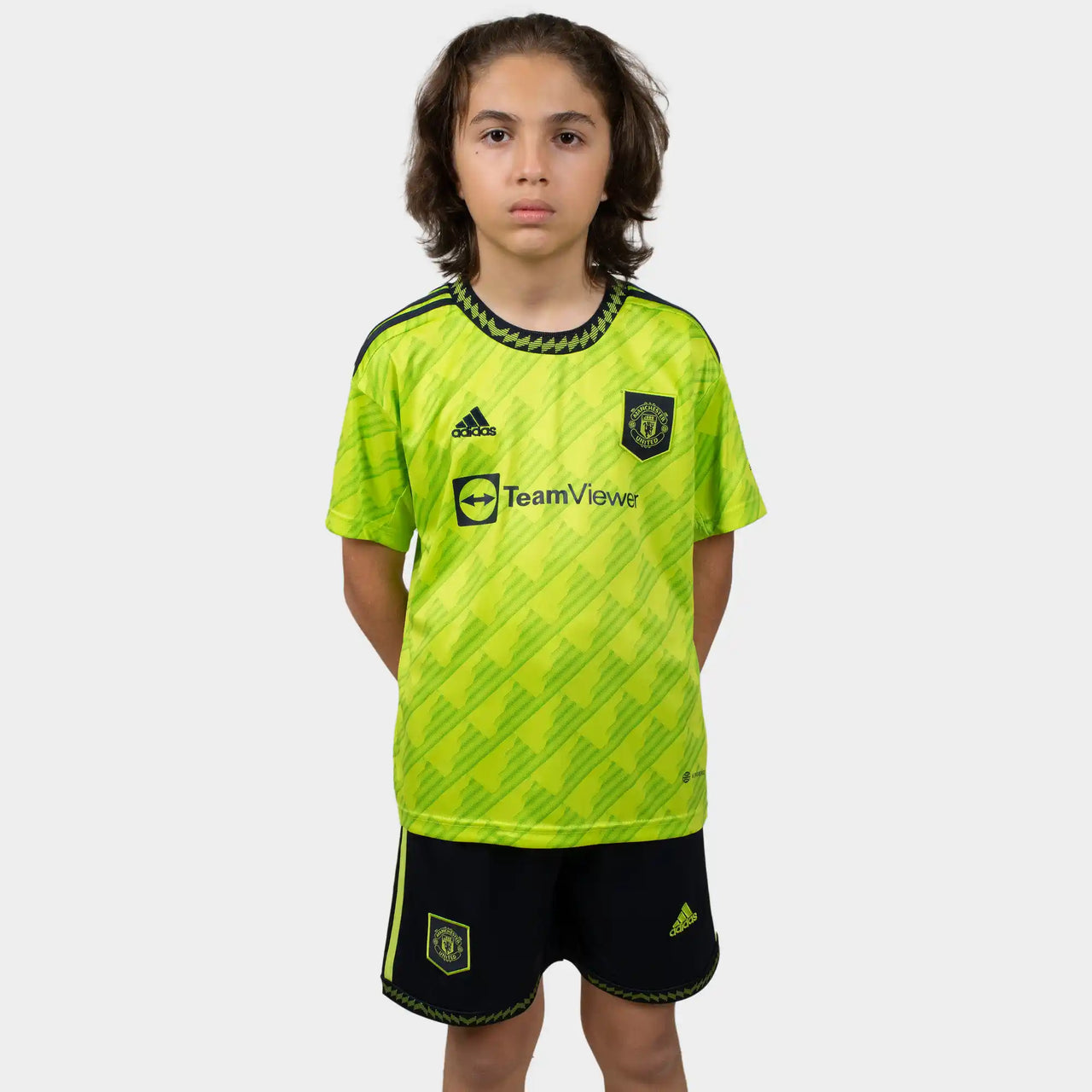 Troisième kit pour enfants de Manchester United 22-23