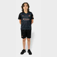Thumbnail for Manchester City 20/21 Kids Away Kit