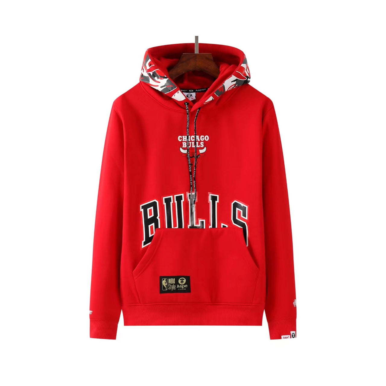 Sweat à capuche rouge des Chicago Bulls