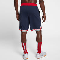 Thumbnail for Short de basket-ball rouge marine pour hommes