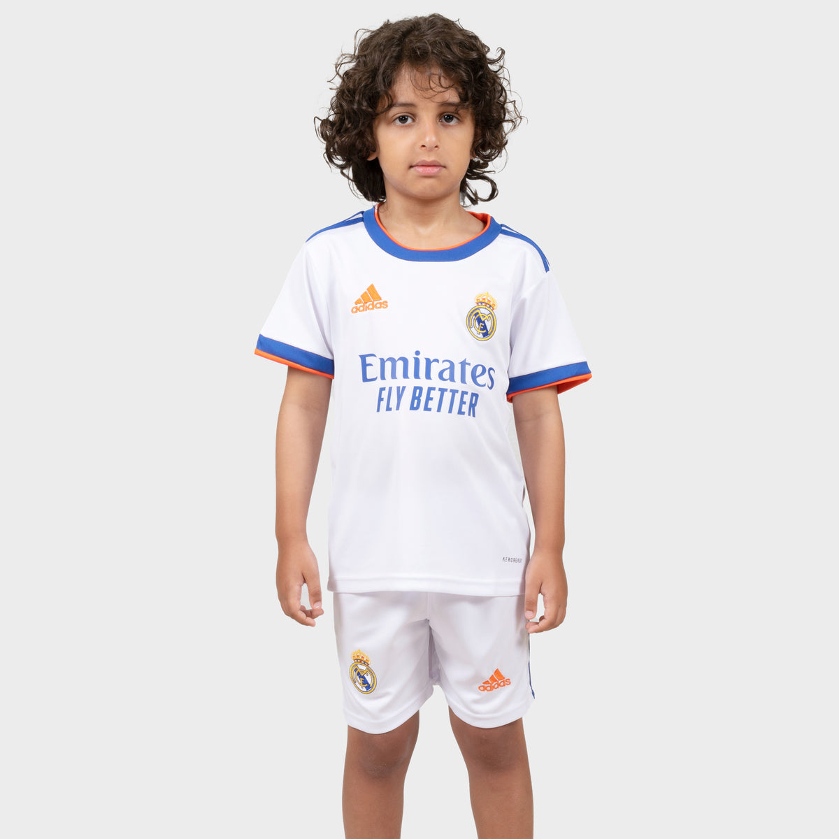 adidas Real Madrid Set Home 2020/2021 Kids - White