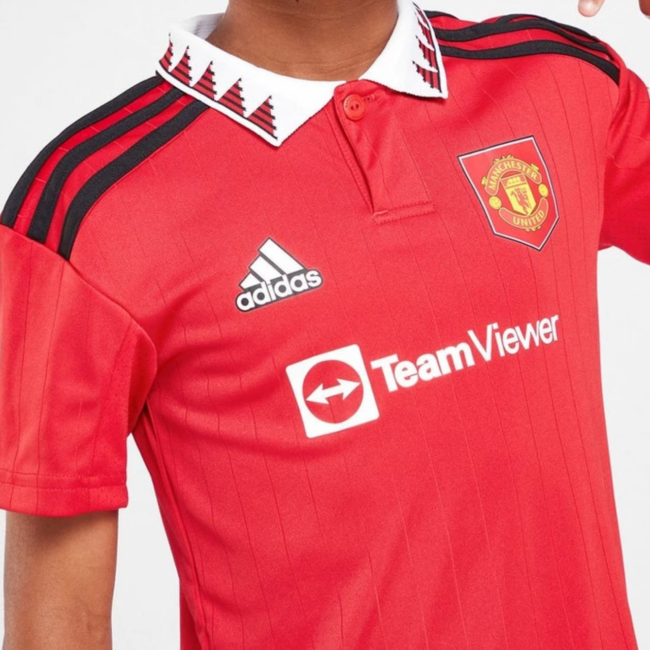 Kit domicile enfant Manchester United 22/23