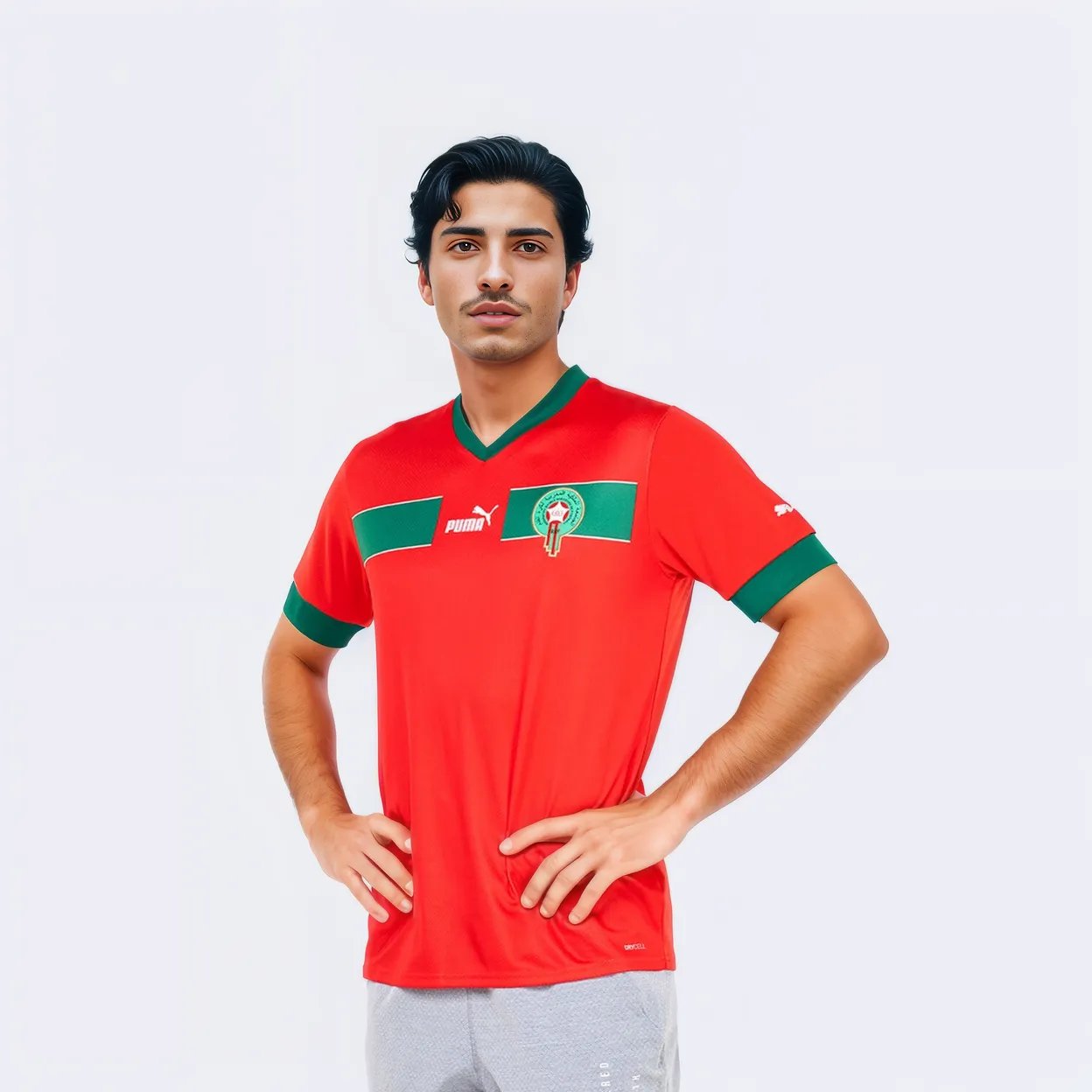 Maillot domicile de l'équipe nationale égyptienne 22/23 pour hommes