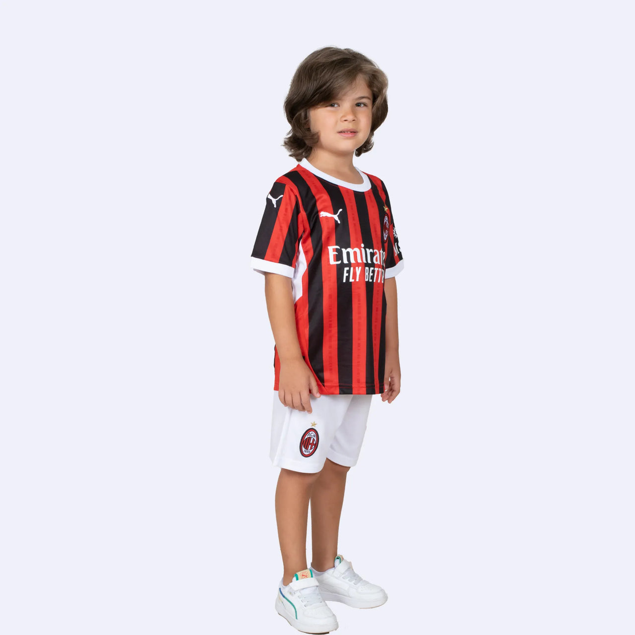 Ac Milan 24/25 Kids Home Kit – Mitani Store LLC - Main Image