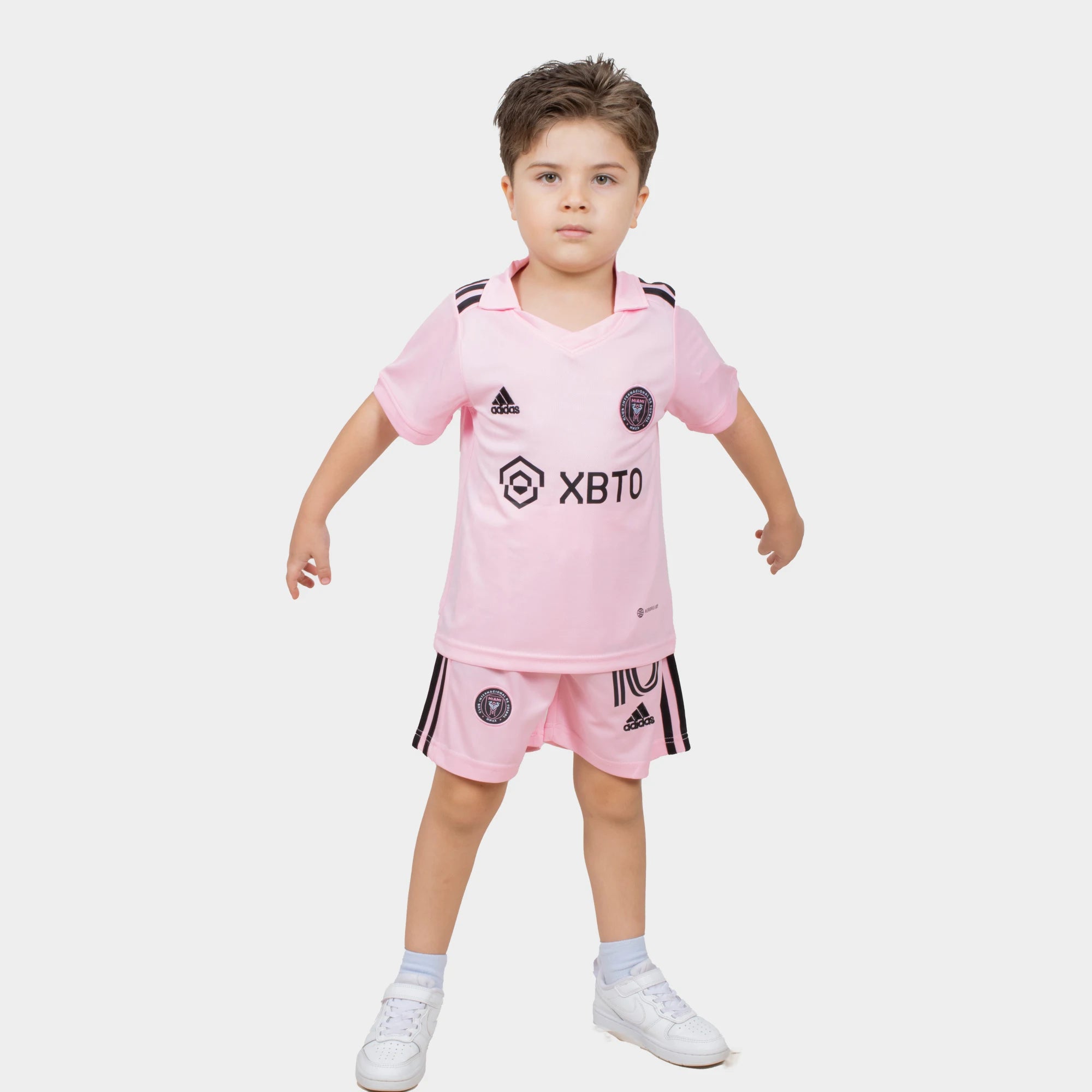 23-24 Inter 10 Messi Miamis Pink Black Home Away Kits 2023 2024