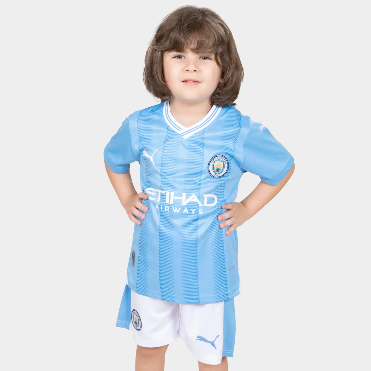 Manchester City 23/24 Heimtrikot für Kinder