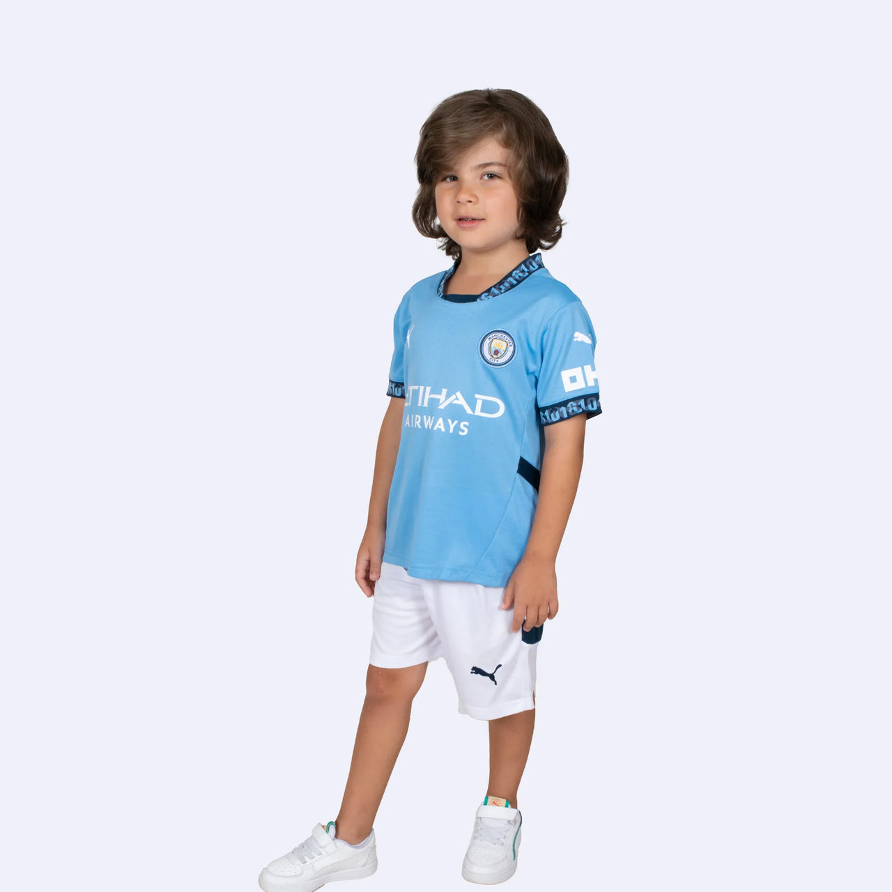 Manchester City 23/24 Heimtrikot für Kinder