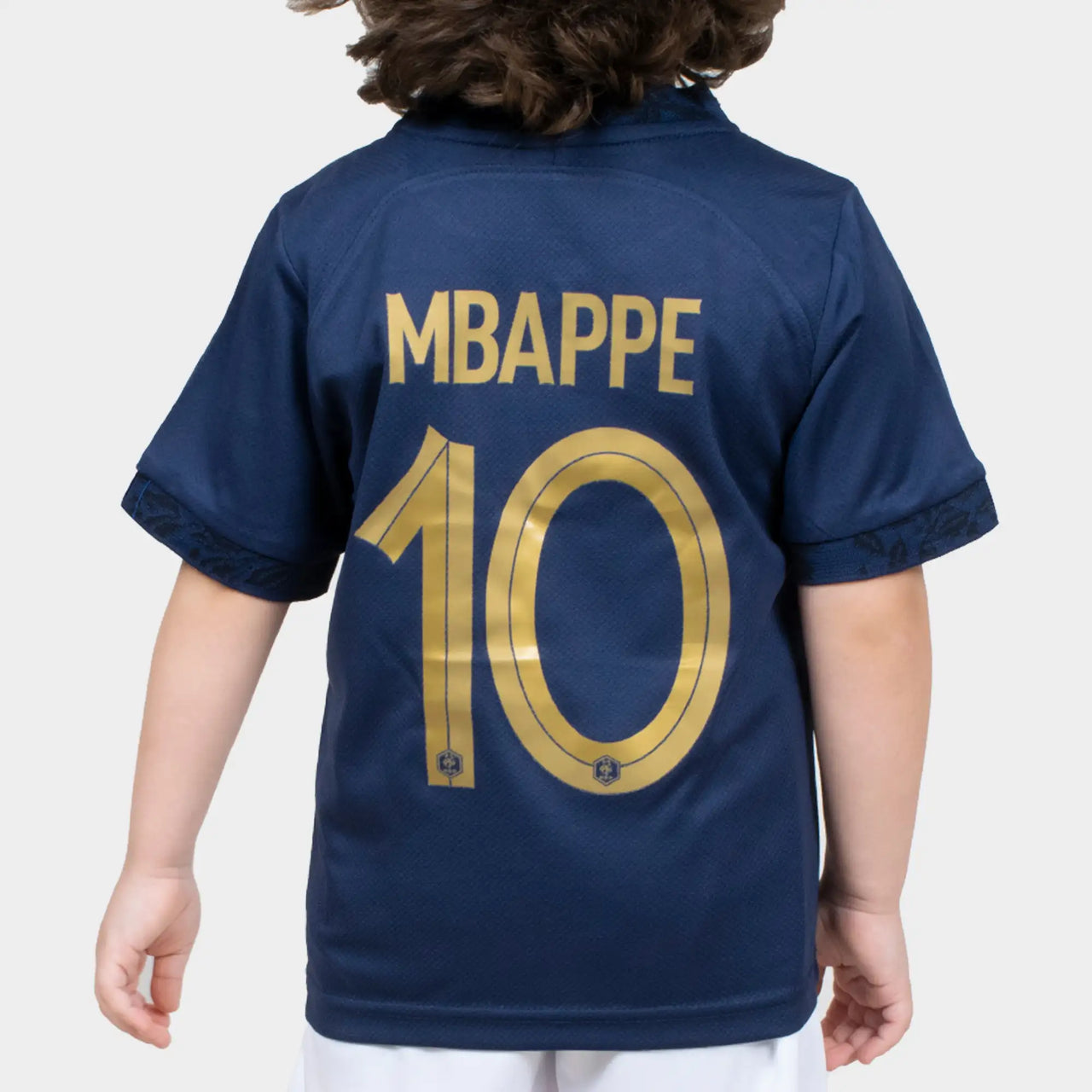 Mbappé Frankreich 22-23 Heimtrikot für Kinder