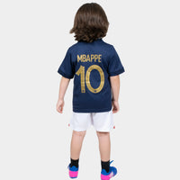 Thumbnail for Mbappé France 22-23 Kids Home Kit