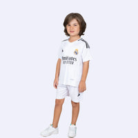 Thumbnail for Real Madrid 24/25 Kids Home Kit