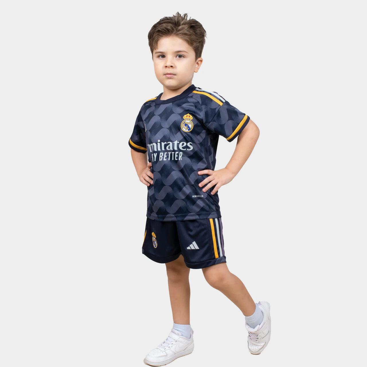 Kit Extérieur Enfant Real Madrid 23/24
