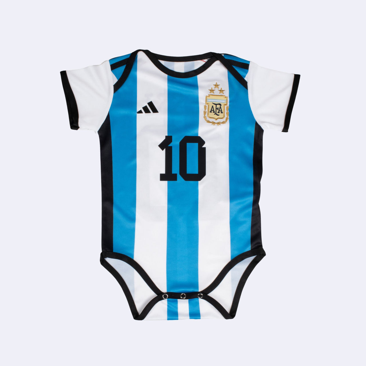 Argentinien Heimtrikot für Babys mit MESSI 10-Tag