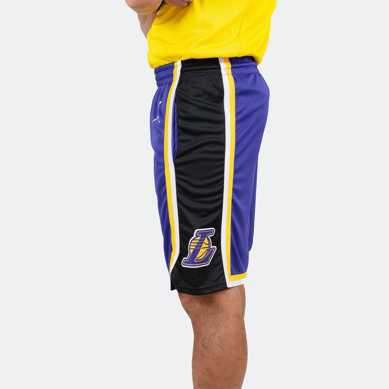 Short violet des Lakers de Los Angeles pour hommes