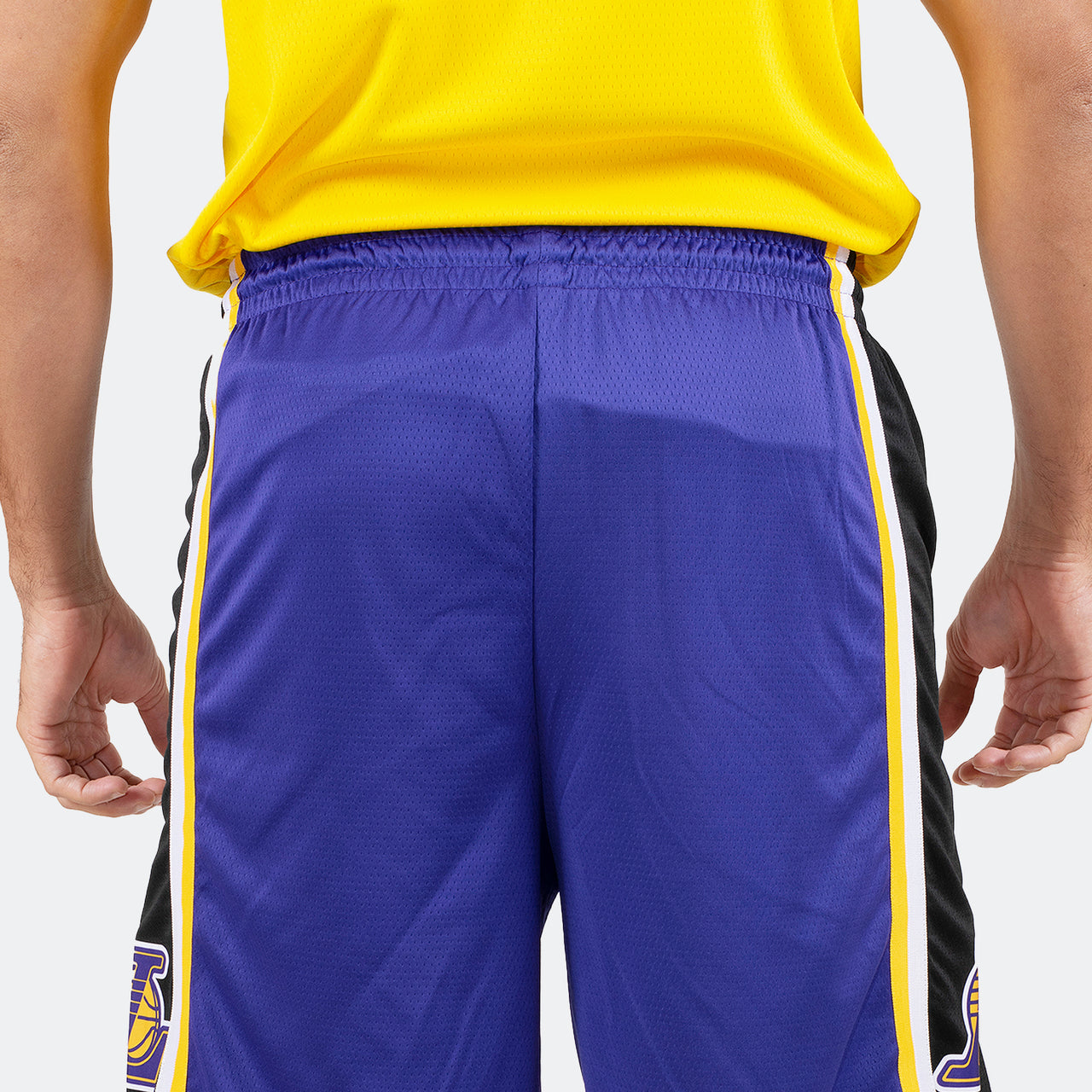 Short violet des Lakers de Los Angeles pour hommes