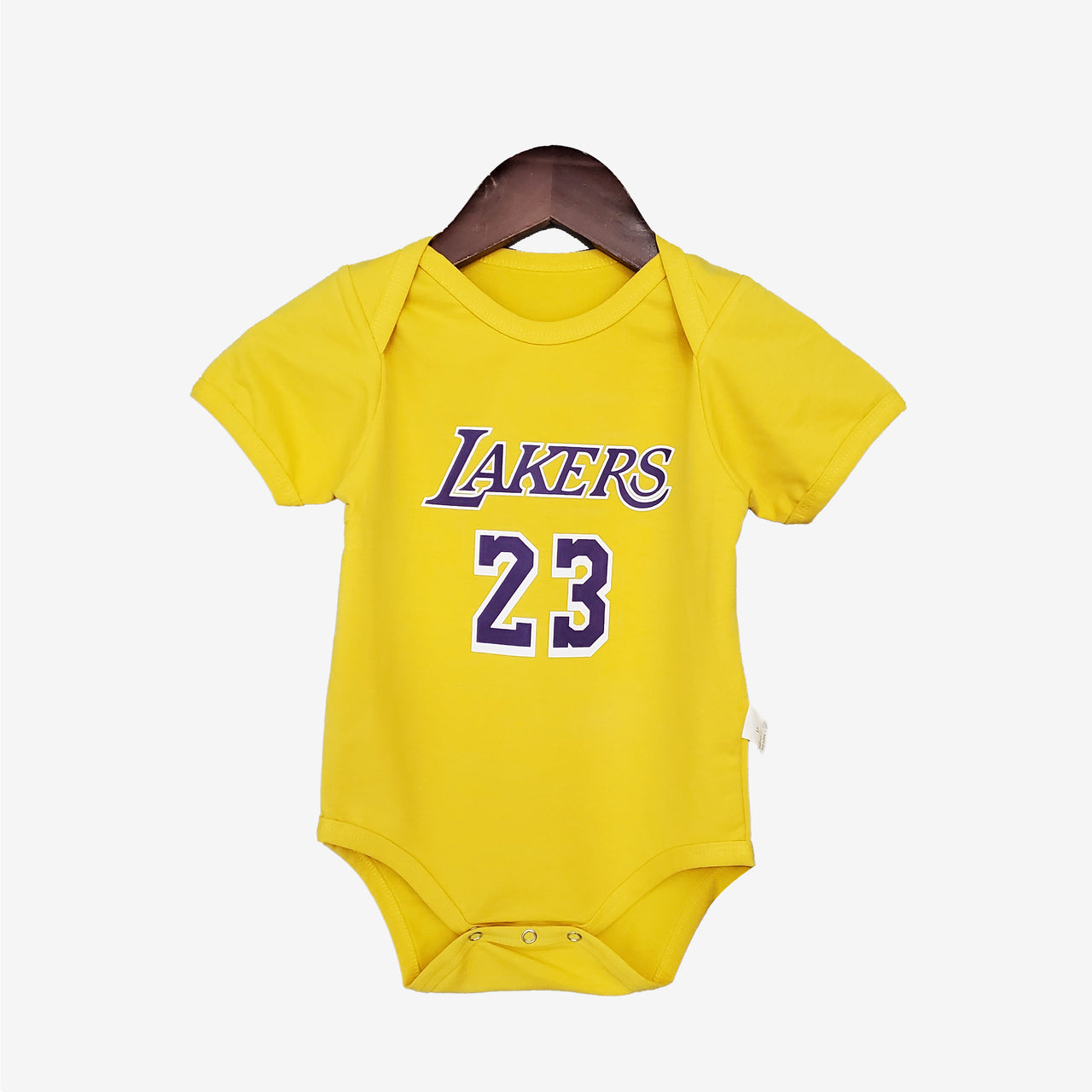 Jersey coton bébé Lakers jaune