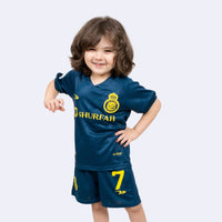 Thumbnail for Al Nassr Saudi Club 22/23 Kids Away Kit