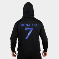 Thumbnail for AL Nassr FC Ronaldo 7 Schwarzer Kapuzenpullover