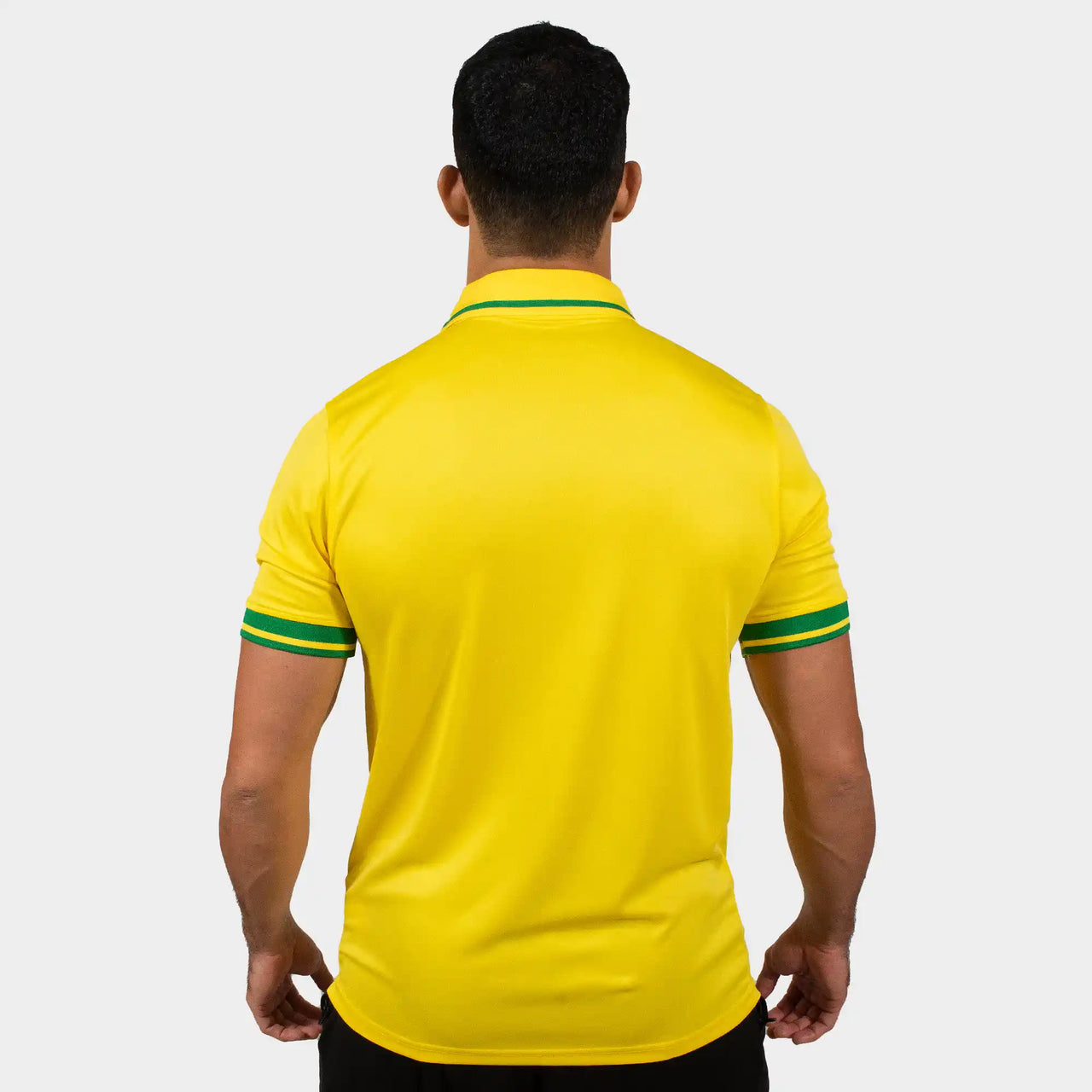 Brasilien Herren Poloshirt Gelb