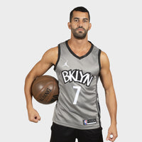 Thumbnail for Brooklyn Nets Kevin Durant 7 Swingman Jersey - Statement Edition