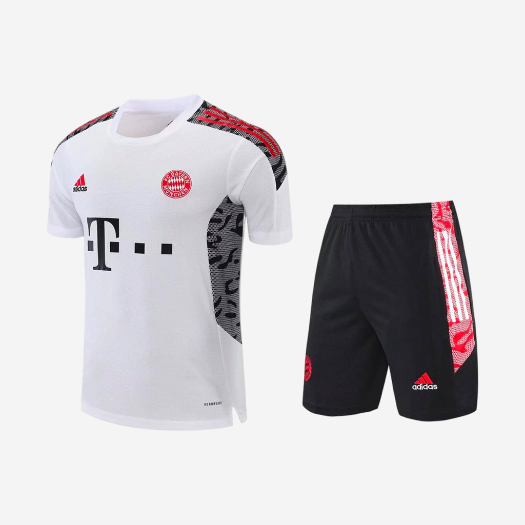 Bayern Munich 21/22 Men White Training Set – Mitani Store LLC