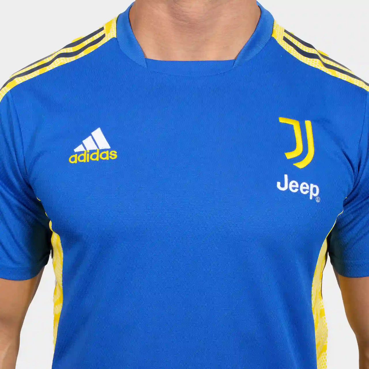 Juventus 21/22 Ensemble d'entraînement bleu pour hommes