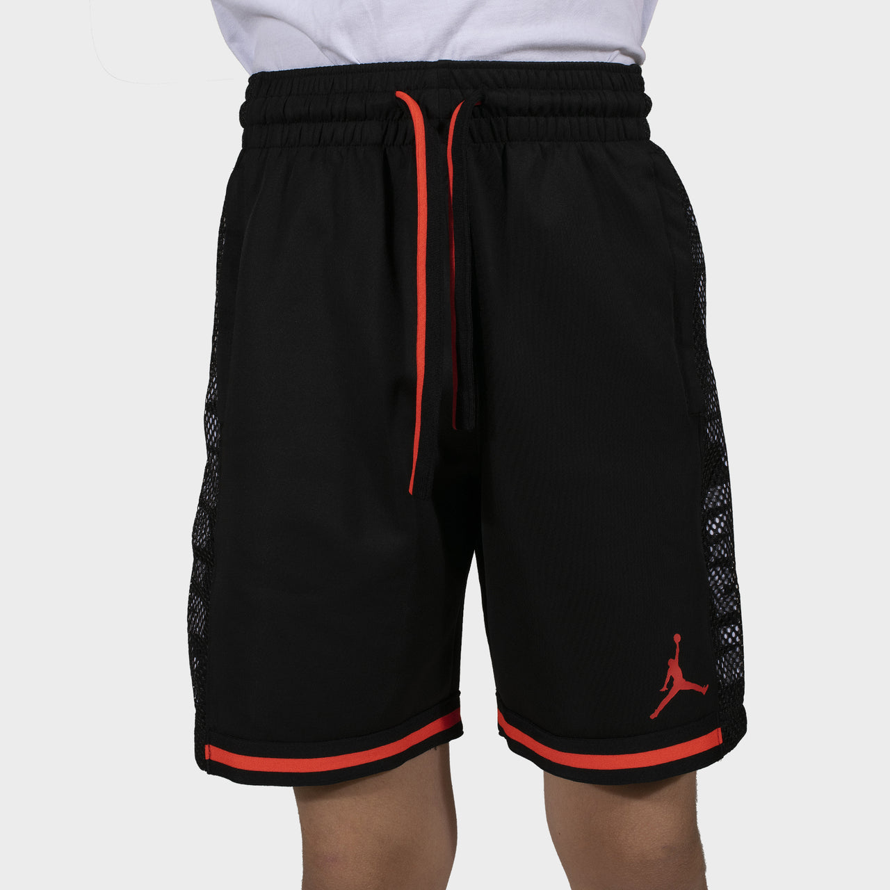 Jump Man Basketball-Shorts in Schwarz