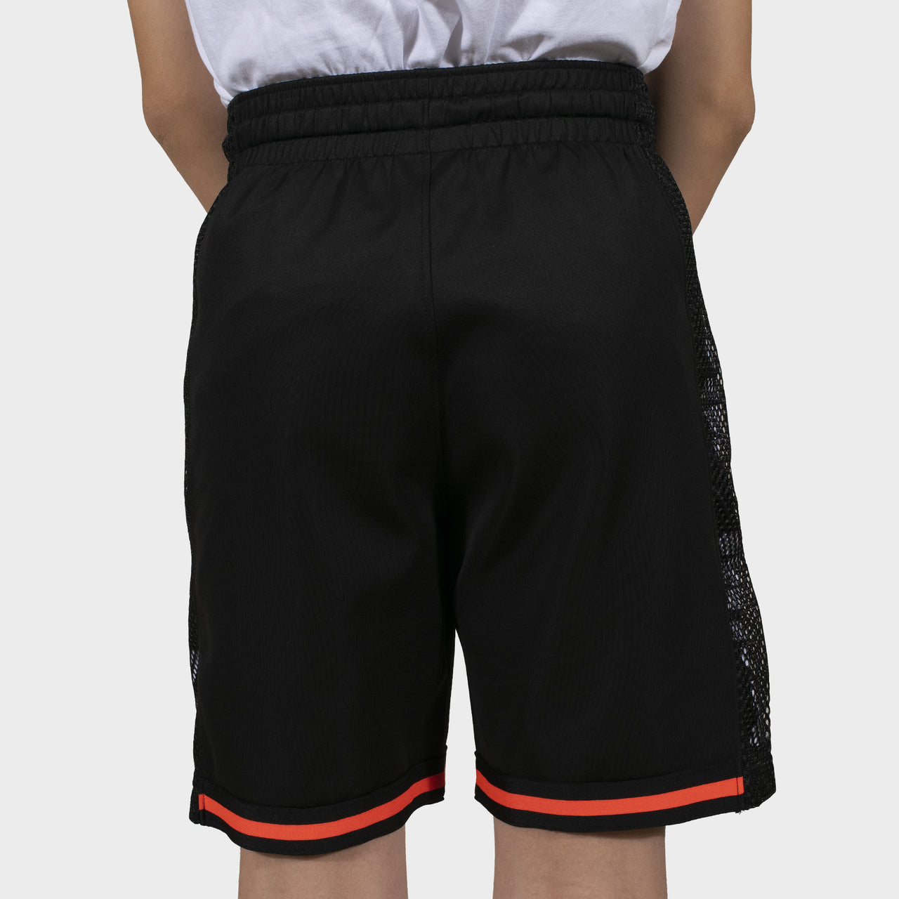 Jump Man Basketball-Shorts in Schwarz
