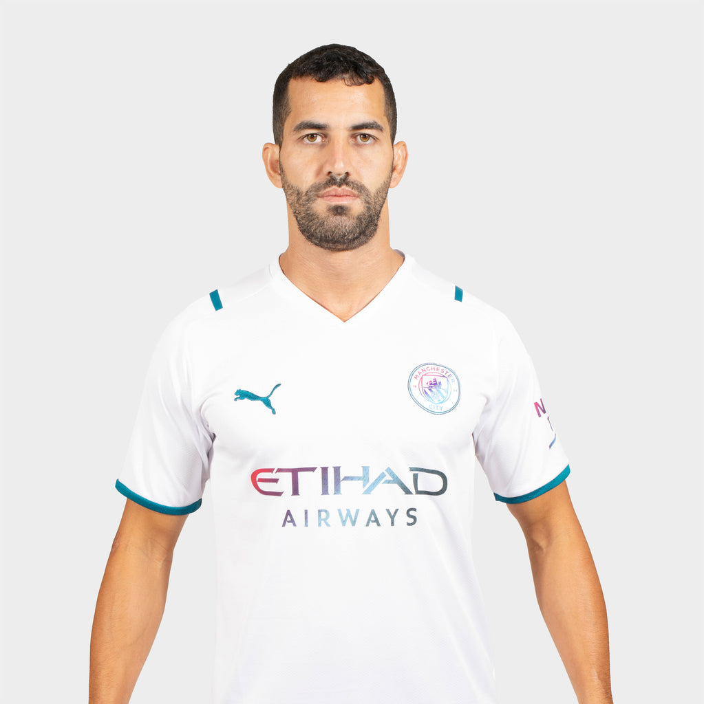 Manchester City Jersey (Away) 21 22 Season - White