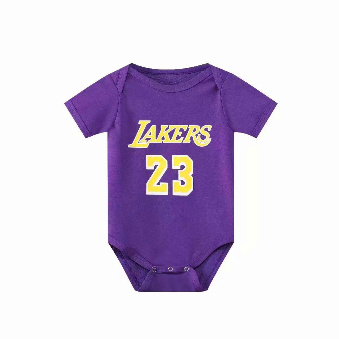 Jersey coton bébé Lakers Violet